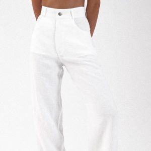 Natalie Rolt - Eddy Pant in White